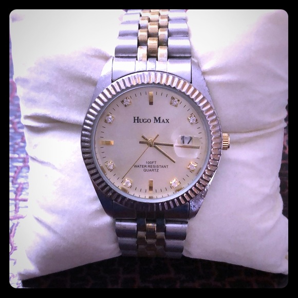 Hugo Max Other - Hugo Max Gold and Silver men’s watch